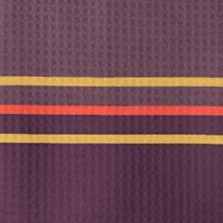 Sun Mountain Sonnenalp Mid-Stripe Golf Towel -Boutique Golf Store Sonnenalp TOWELPORTBRICKGOLDcopy