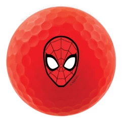 Volvik Marvel Vivid Marvel X Character Golf Balls -Boutique Golf Store Spider Man Ball Red