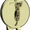 ProActive Sports Antique Brass Visor Clip With Magnetic Golfer Coin Ball Marker -Boutique Golf Store Sports Antique Brass Visor Clip 010027965022