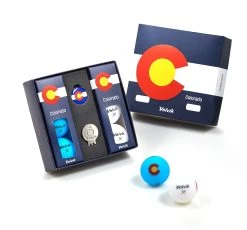 Volvik Golf Special Edition State & City Gift Packs -Boutique Golf Store State Pack Colorado