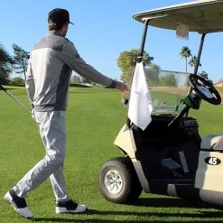 Monument Golf Stick It Magnetic Towels -Boutique Golf Store Stick It Towel White b