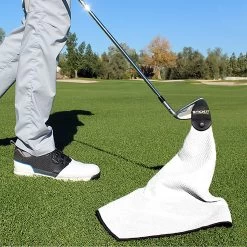 Monument Golf Stick It Magnetic Towels -Boutique Golf Store Stick It Towel White c