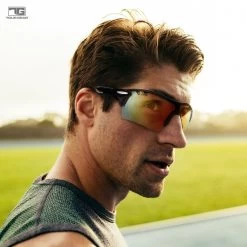 Tour Gear Gloss Black Interchangeable Sunglasses (with 5 Lense) -Boutique Golf Store SunlgassesInterchangableLens 5