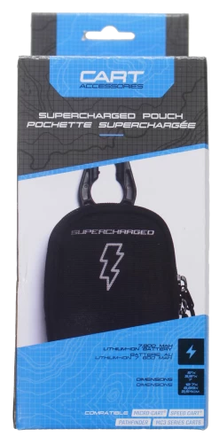 Sun Mountain Golf SuperCharged Cart Battery Pouch -Boutique Golf Store SuperchargedCartPouchBox