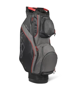 Sun Mountain Golf 2021 Teton Cart Bag -Boutique Golf Store TetonBlack Gun RedAltShot