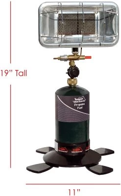 TexSport Sportsmate Propane Heater Golf Cart Heater -Boutique Golf Store Texsport Sportsmate Propane Heater 3