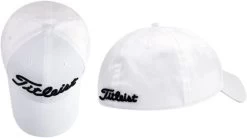 Titleist Performance Twill Golf Hat - White/Black -Boutique Golf Store TitelistPerformanceTwill2017HatWhite 8495964 4