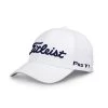 Titleist Golf Tour Elite Fitted Hat - White/Navy 2 Titleist Golf Tour Elite Fitted Hat - White/Navy -Boutique Golf Store TitleistTourEliteFittedCapWhiteNavy