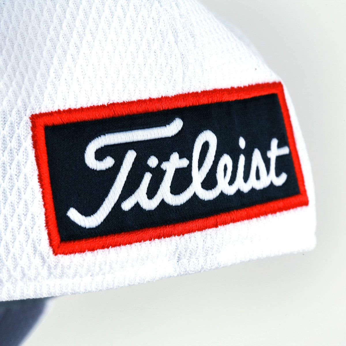 Titleist Golf Tour Elite Fitted Hat - White/Red 5 Titleist Golf Tour Elite Fitted Hat - White/Red - Image 3