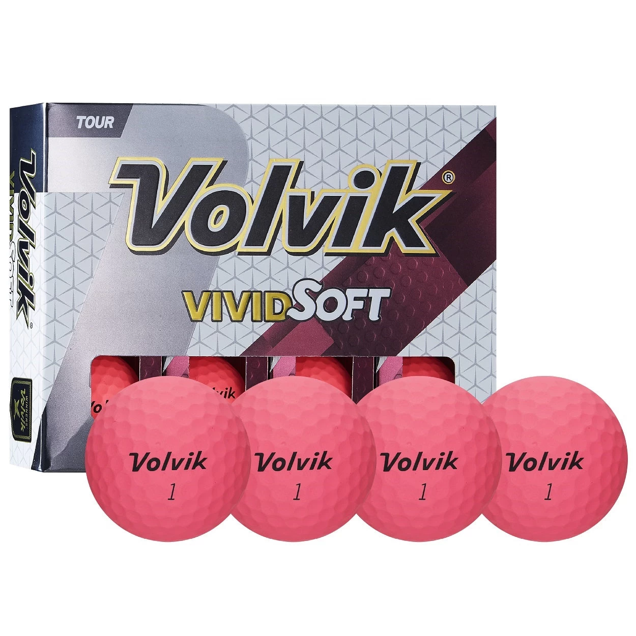 Volvik Vivid Soft Matte Urethane Golf Balls 5 Volvik Vivid Soft Matte Urethane Golf Balls - Image 3