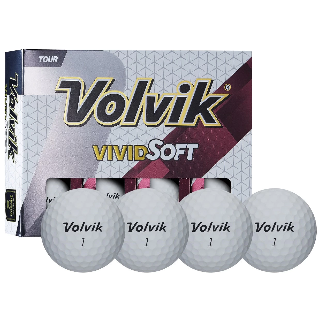 Volvik Vivid Soft Matte Urethane Golf Balls 6 Volvik Vivid Soft Matte Urethane Golf Balls - Image 4