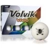 CaddiesShack Custom Jolly Rogers Skull & Crossbones Volvik Vivid Matte Golf Balls 1 CaddiesShack Custom Jolly Rogers Skull & Crossbones Volvik Vivid Matte Golf Balls -Boutique Golf Store Vivid White Box