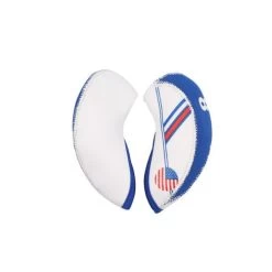 Volf Golf USA Flag Neoprene Iron Head Covers Set -Boutique Golf Store VolfGolfHeadcover USANeopreneIrons3