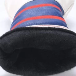 Volf Golf Red White Blue Leather Spider Headcovers -Boutique Golf Store VolfGolfHeadcovers SpiderWoodsSets4