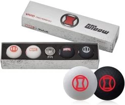 Volvik Marvel Limited Edition Marvel Golf Ball Gift Packs 26 Volvik Marvel Limited Edition Marvel Golf Ball Gift Packs -Boutique Golf Store Volvik Vivid Marvel Black Widow Gift Pack