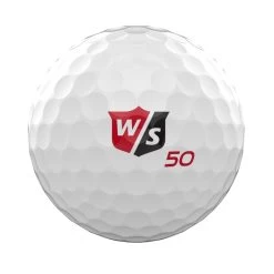 Wilson Staff 50 Elite Golf Balls 29 Wilson Staff 50 Elite Golf Balls -Boutique Golf Store WGWP17900 2019 50 Elite White BallStamp
