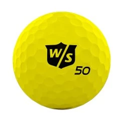 Wilson Staff 50 Elite Golf Balls 31 Wilson Staff 50 Elite Golf Balls -Boutique Golf Store WGWP17910 2019 50 Elite Yellow BallStamp