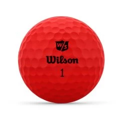Wilson Staff 2020 Duo Soft Optix Golf Balls -Boutique Golf Store WGWP505PO 3 Duo Optix Red Standard Front.png.cq5dam.web .1200.1200