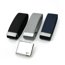 Nike 3-in-1 Web Belt Packs -Boutique Golf Store WebBelt BlackGrayNavy0