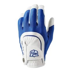 Wilson Staff Fit All Gloves Men's -Boutique Golf Store Wilson Staff Fit All Blue Black 0