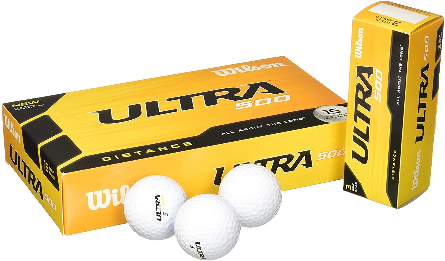 Wilson Ultra 500 Golf Balls 15 Pack 5 Wilson Ultra 500 Golf Balls 15 Pack - Image 3
