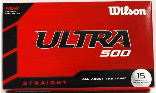 Wilson Ultra 500 Golf Balls 15 Pack 3 Wilson Ultra 500 Golf Balls 15 Pack