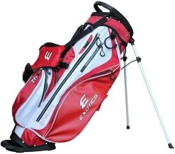 Tour Edge Exotics Xtreme 4 Stand Bags -Boutique Golf Store Xtreme 4 Carry Bag Red White
