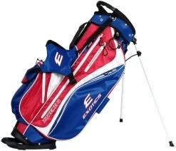 Tour Edge Exotics Xtreme 4 Stand Bags -Boutique Golf Store Xtreme 4 Carry Bag Red White Blue