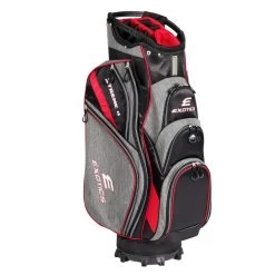 Tour Edge Exotics Xtreme 4 Cart Bags -Boutique Golf Store Xtreme 4 Cart Bag Black Scratch Plaid Red