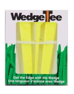 Wedge Tees Golf Tee, Divot Repair & Groove Cleaner Combo 11 Wedge Tees Golf Tee, Divot Repair & Groove Cleaner Combo -Boutique Golf Store Yellow Pack