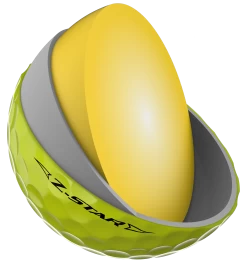 Srixon Z-Star Tour Golf Balls 23 Srixon Z-Star Tour Golf Balls -Boutique Golf Store Z STAR8TourYellow FLIPPEDCORE