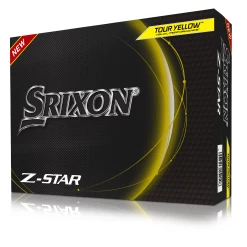 Srixon Z-Star Tour Golf Balls 18 Srixon Z-Star Tour Golf Balls -Boutique Golf Store Z STAR8 Package TourYellow reflection