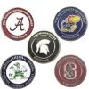 NCAA Double Sided Collegiate Golf Ball Marker Coins -Boutique Golf Store a