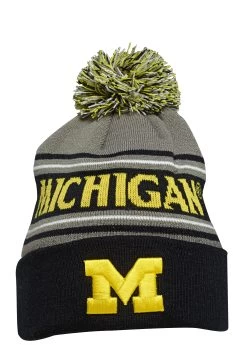Bridgestone Golf NCAA Beanies Caps -Boutique Golf Store beanie michigan
