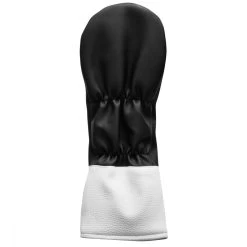 Sahara Retro Vintage Driver Headcovers -Boutique Golf Store driver hc backview black red