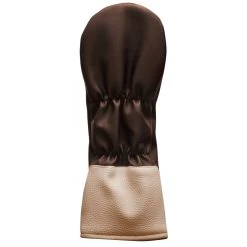 Sahara Retro Vintage #3 Fairway Wood Headcovers -Boutique Golf Store driver hc backview chocolate tan 12412c43 3df1 4503 883c f66b34db3850