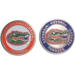 NCAA Double Sided Collegiate Golf Ball Marker Coins -Boutique Golf Store florida