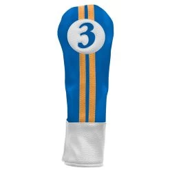 Sahara Retro Vintage #3 Fairway Wood Headcovers -Boutique Golf Store fw 3 hc royal yellow