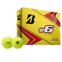 Bridgestone E6 Golf Balls -Boutique Golf Store image 10 BSG e6 Yellow Set