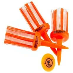 Brush-t Golf Original Brush Tees -Boutique Golf Store orange 1