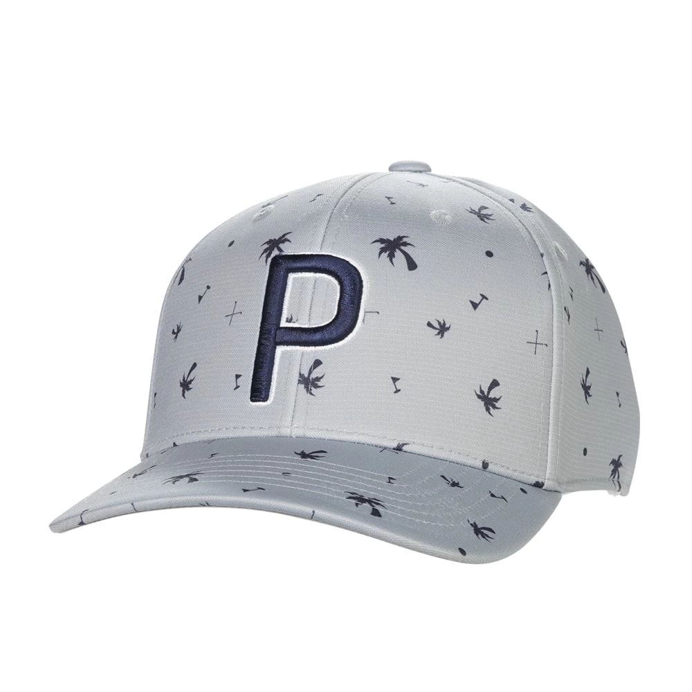 Puma Palms Pattern Snapback Golf Cap 4 Puma Palms Pattern Snapback Golf Cap - Image 2