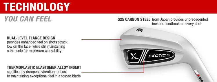 Tour Edge Golf Exotics CBX Forged Iron Sets 7 Tour Edge Golf Exotics CBX Forged Iron Sets - Image 5