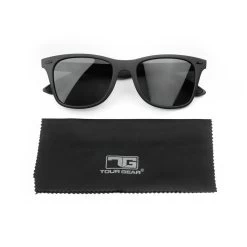 Tour Gear Polarized Sunglasses - Matte Black -Boutique Golf Store tg120552 polarized sunglasses wipe cloth 2