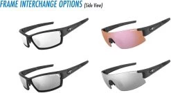 Tifosi Optics Pro Escalate SF Sunglasses Kit -Boutique Golf Store tifosi pro escalate sf 237202 112